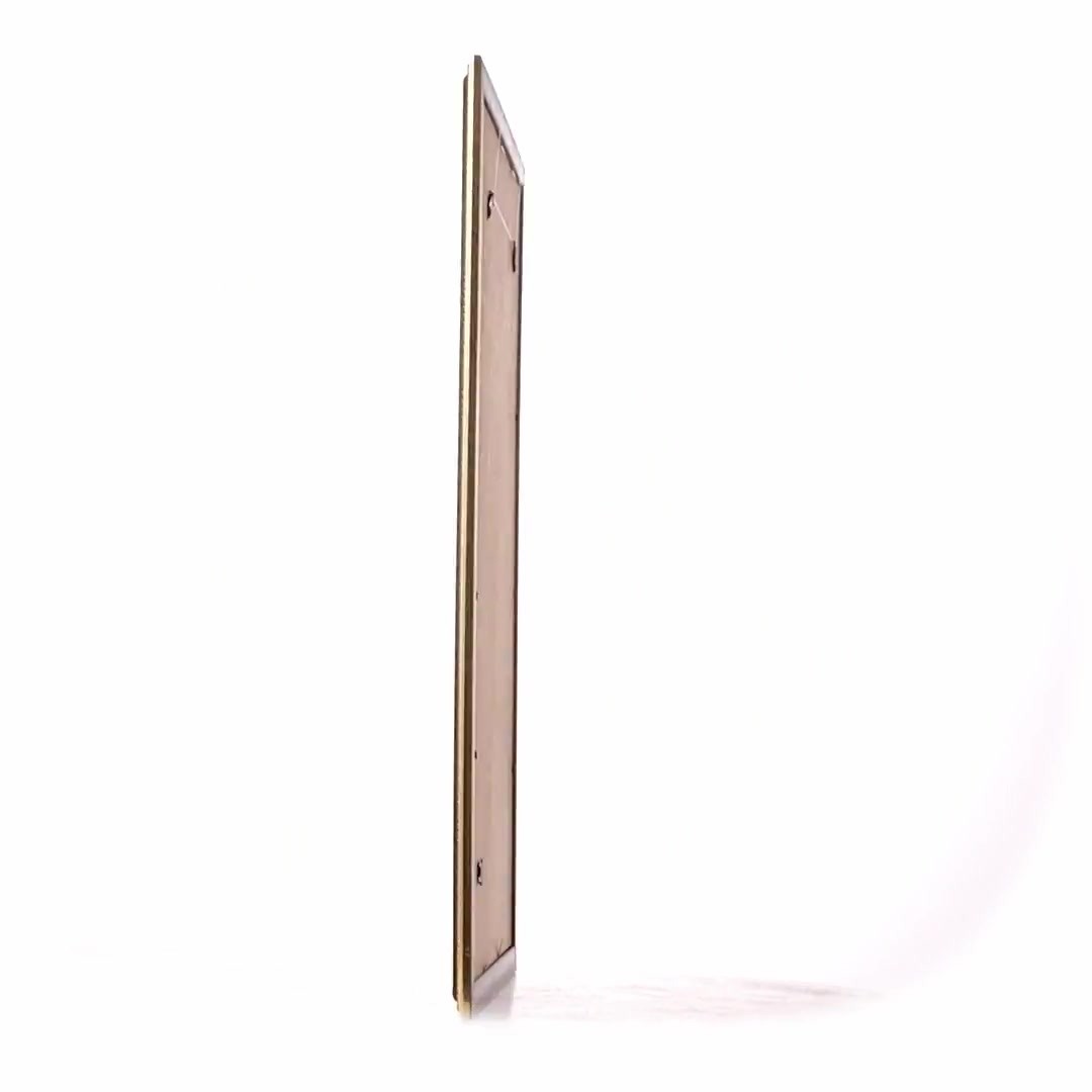Athos brown+gold photo frame A3