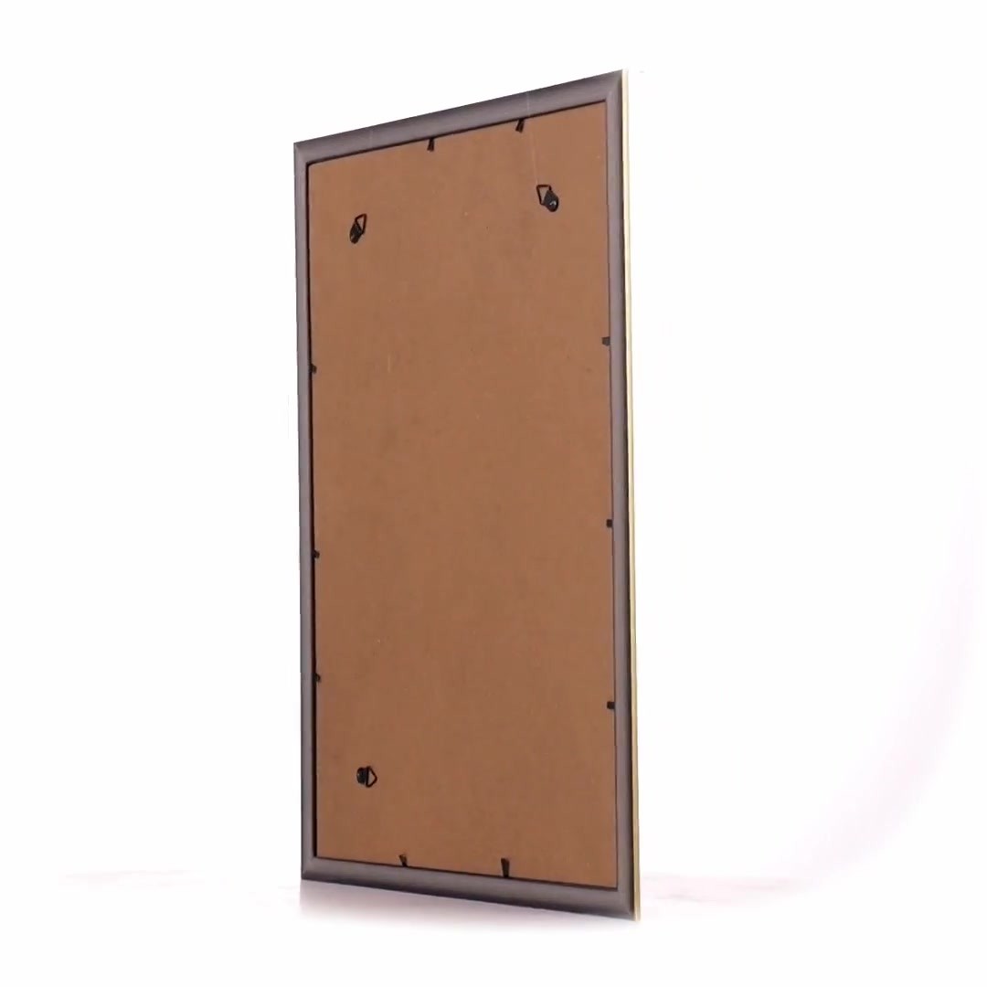 Athos brown+gold photo frame A3
