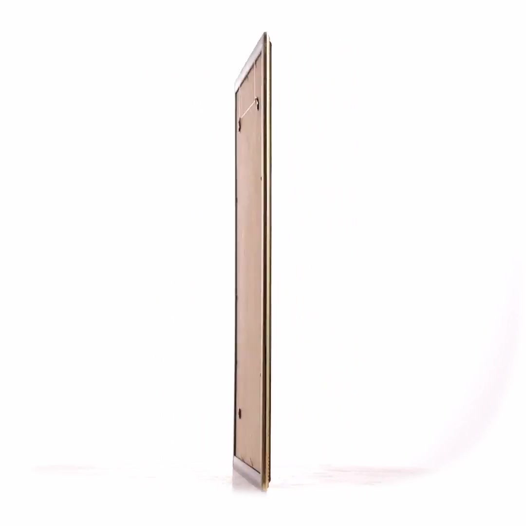 Athos brown+gold photo frame A3