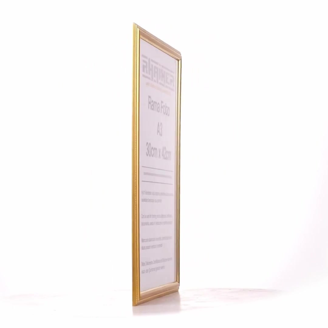 Athos gold photo frame A3