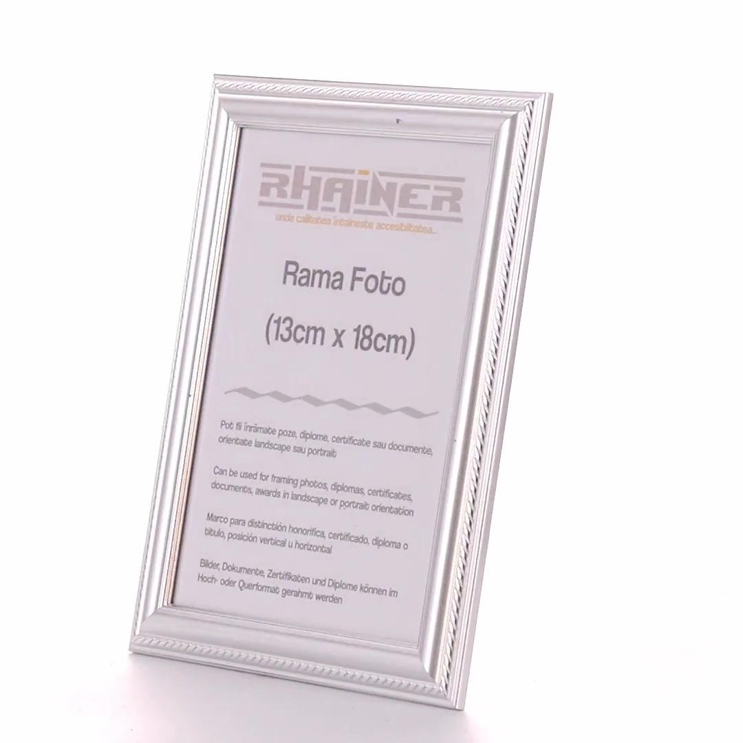 Athos silver photo frame 13x18