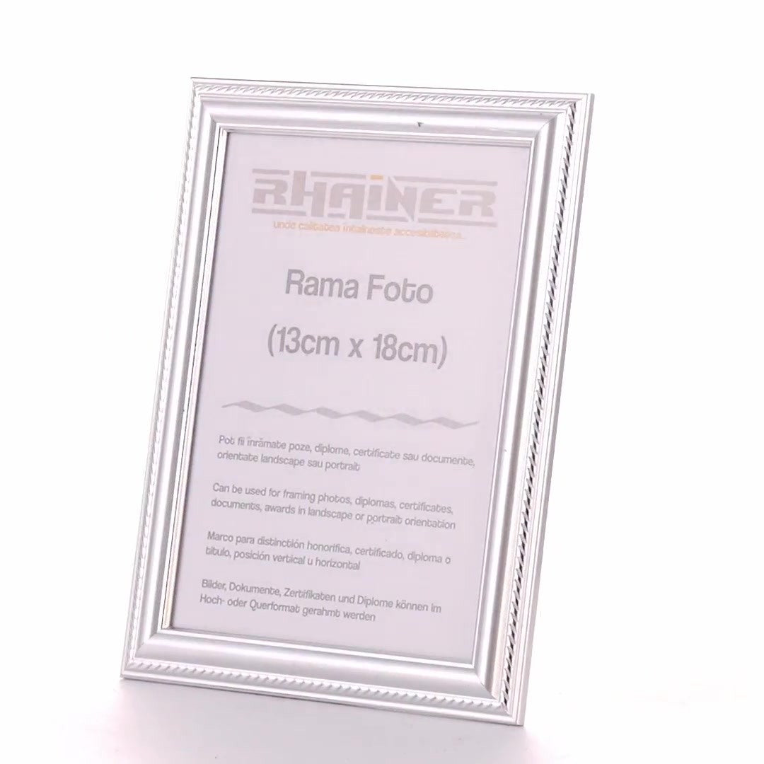 Athos silver photo frame 13x18