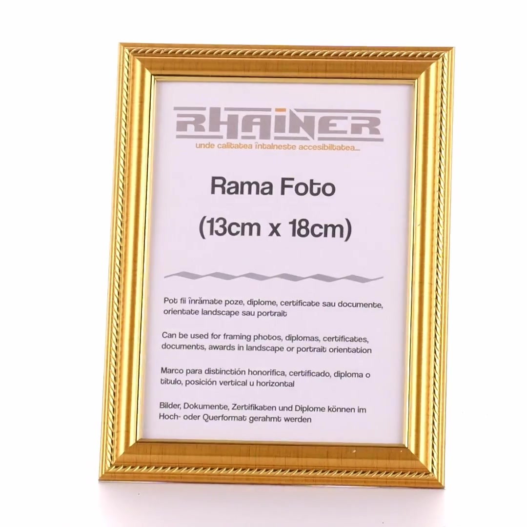Athos gold photo frame 13x18