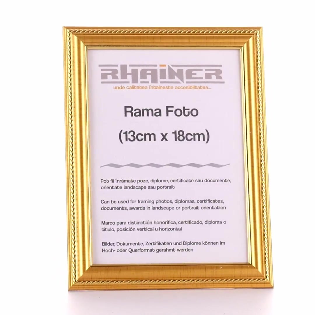 Athos gold photo frame 13x18