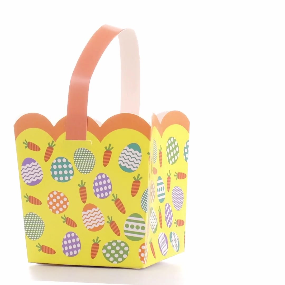 Easter Basket - Colored Eggs