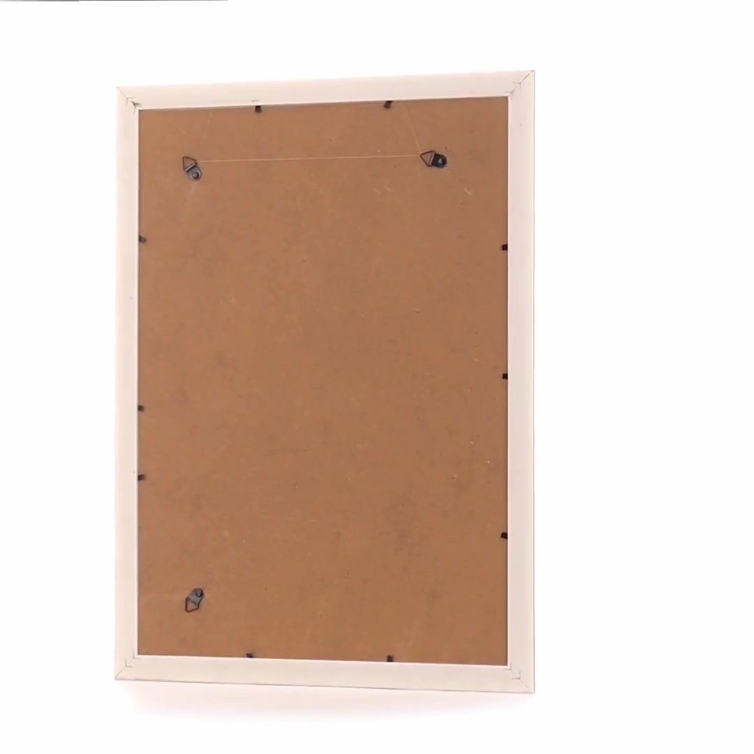 Barrio gray+gold photo frame A3