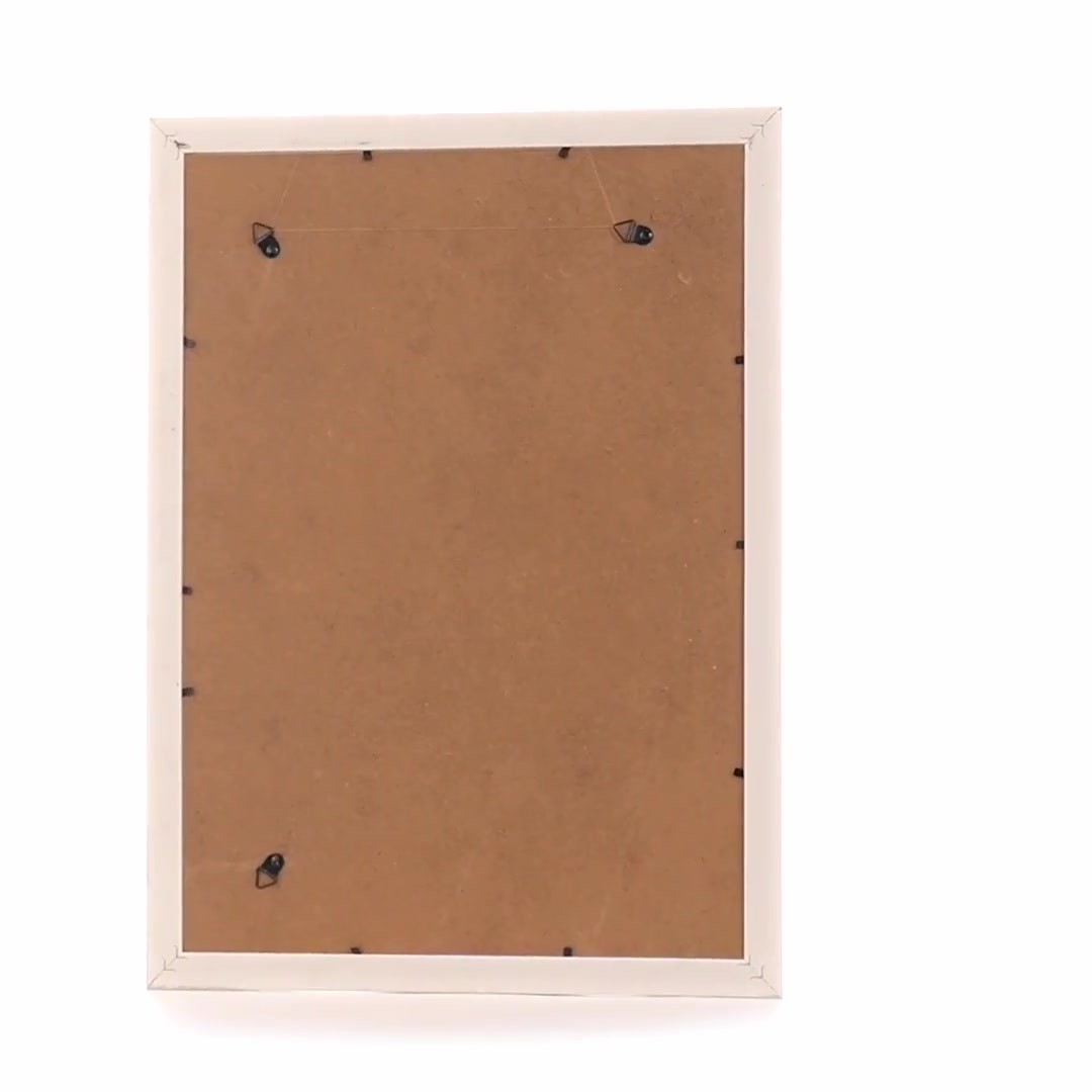 Barrio gray+gold photo frame A3