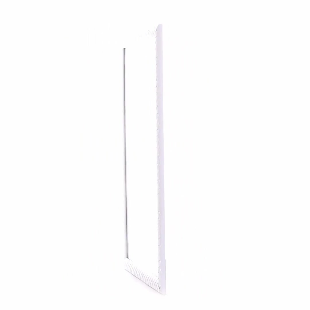 Barrio white+silver photo frame A3