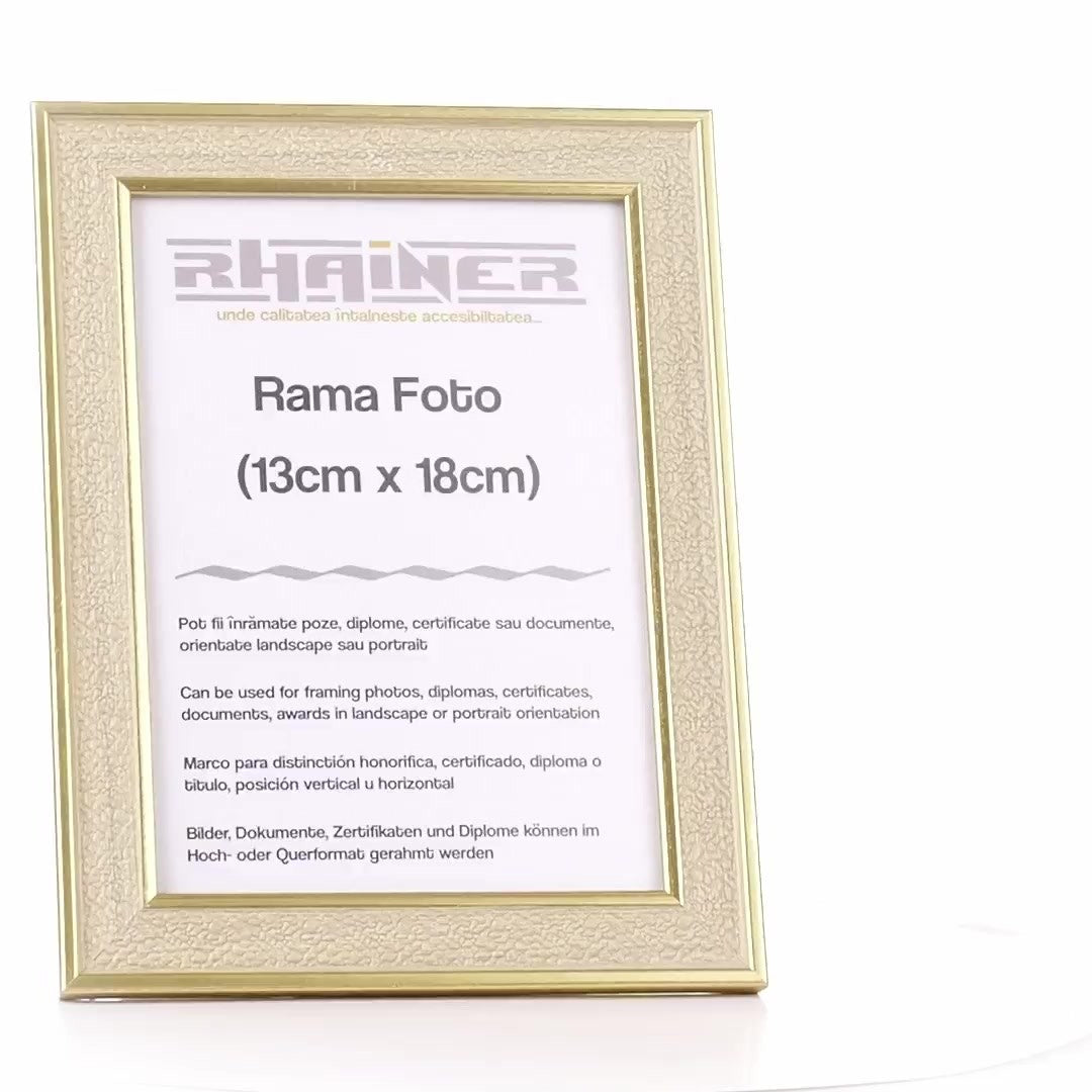 Rama foto Porto auriu 13x18