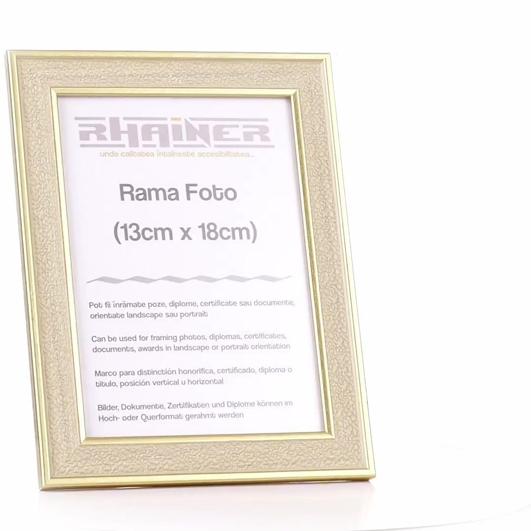 Rama foto Porto auriu 13x18