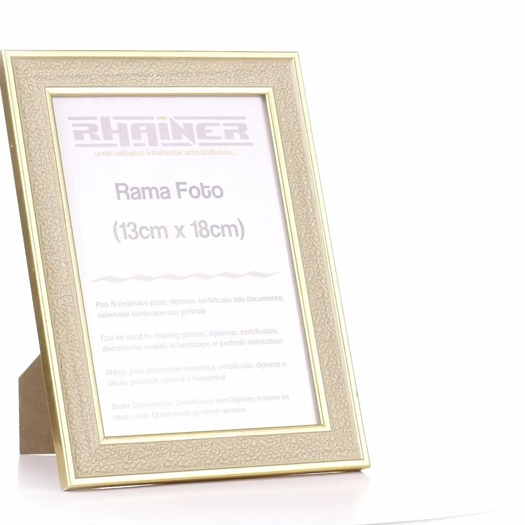 Rama foto Porto auriu 13x18