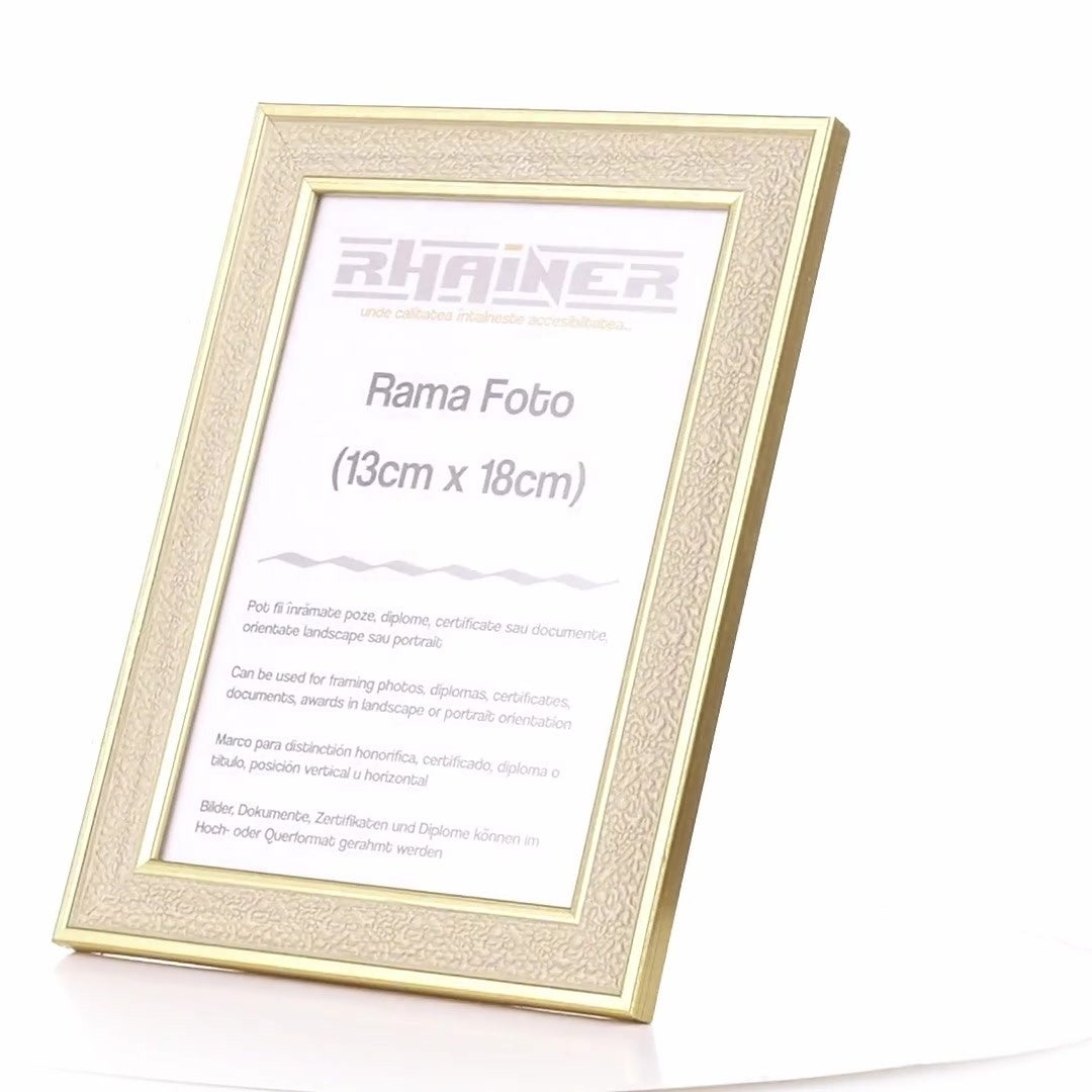 Rama foto Porto auriu 13x18