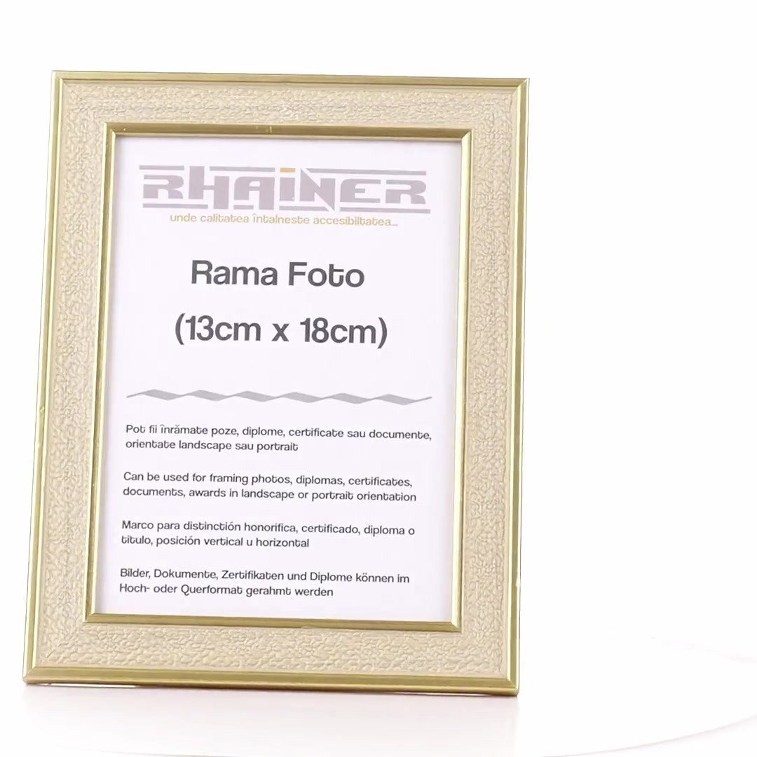 Rama foto Porto auriu 13x18