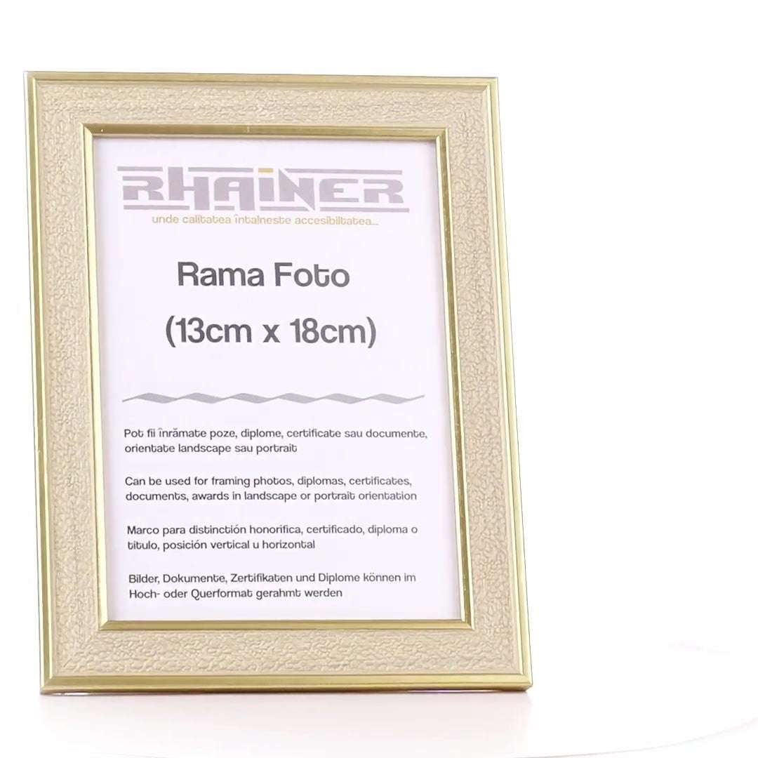 Rama foto Porto auriu 13x18