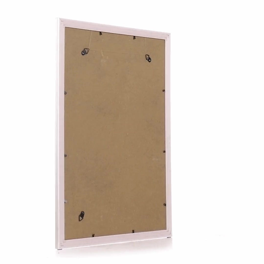 Silver Porto photo frame A3