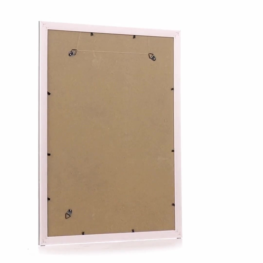 Silver Porto photo frame A3
