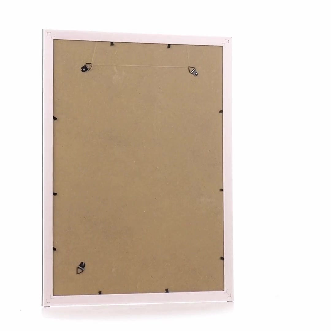 Silver Porto photo frame A3