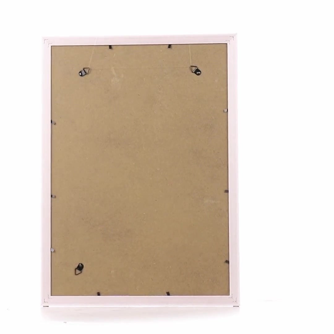 Silver Porto photo frame A3
