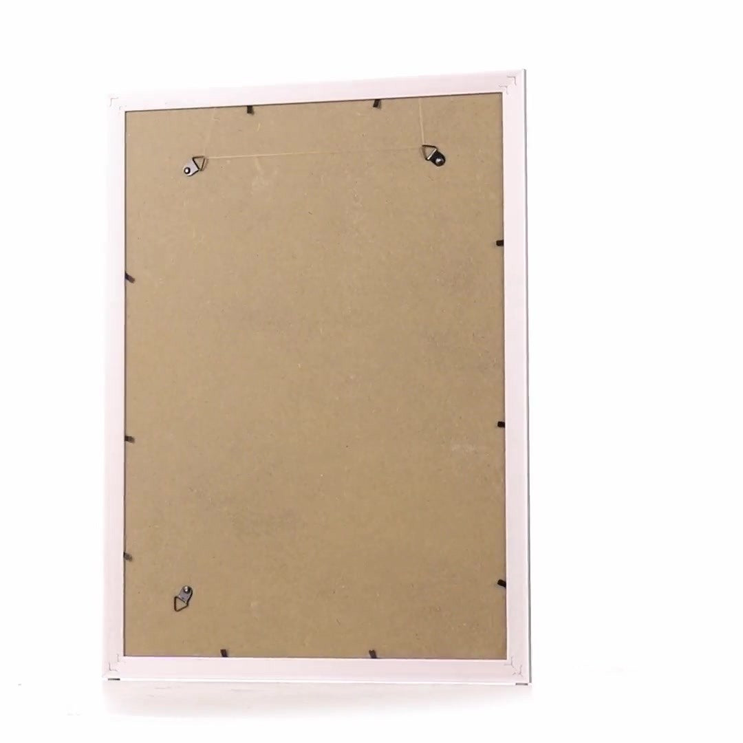 Silver Porto photo frame A3