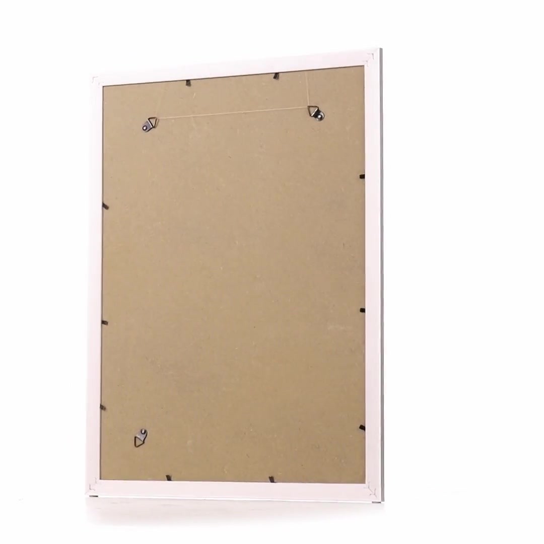 Silver Porto photo frame A3