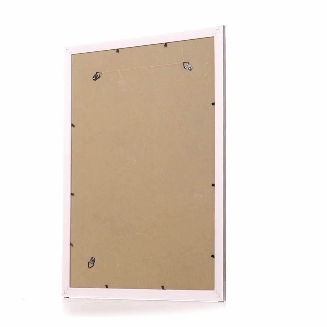 Silver Porto photo frame A3