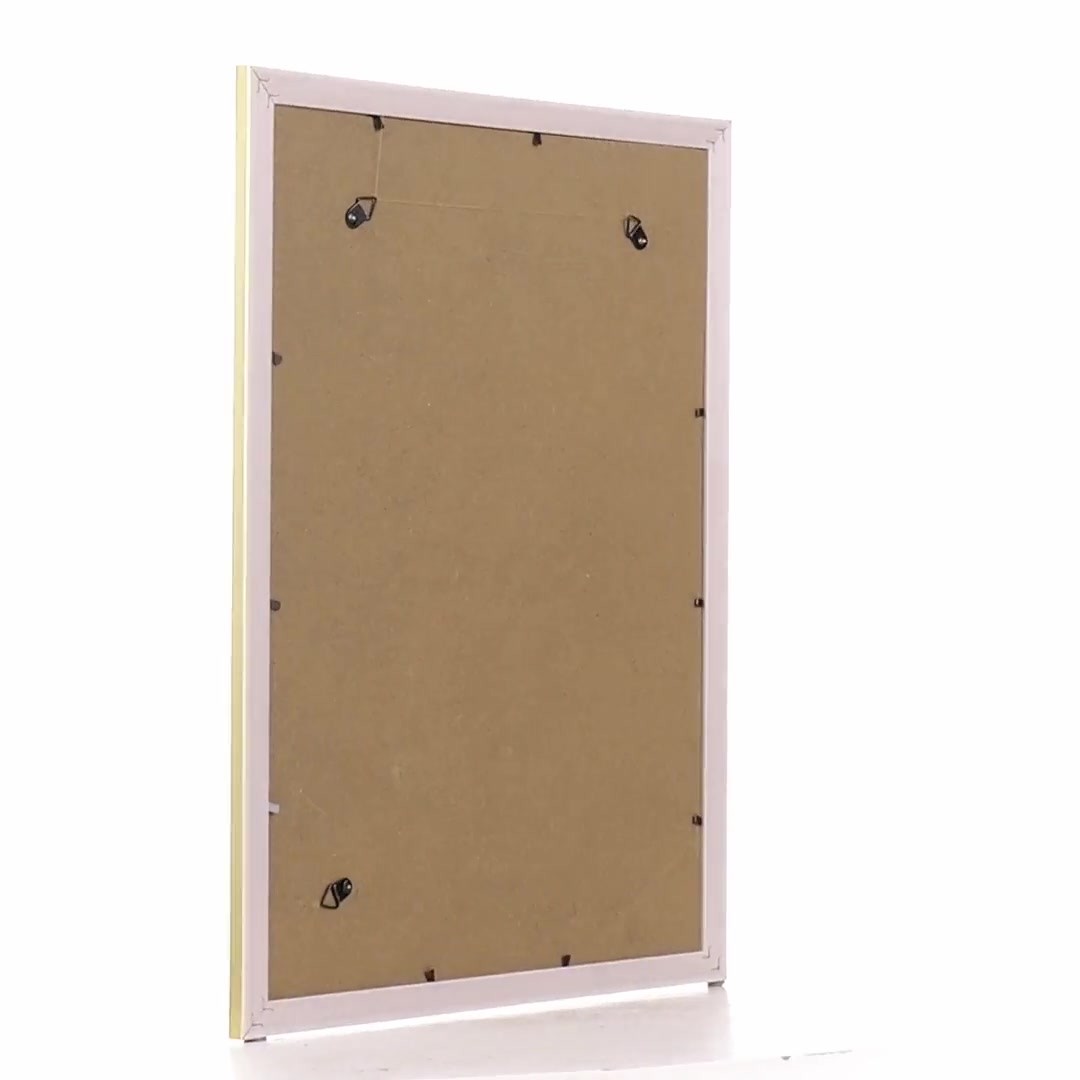 Porto gold photo frame A3