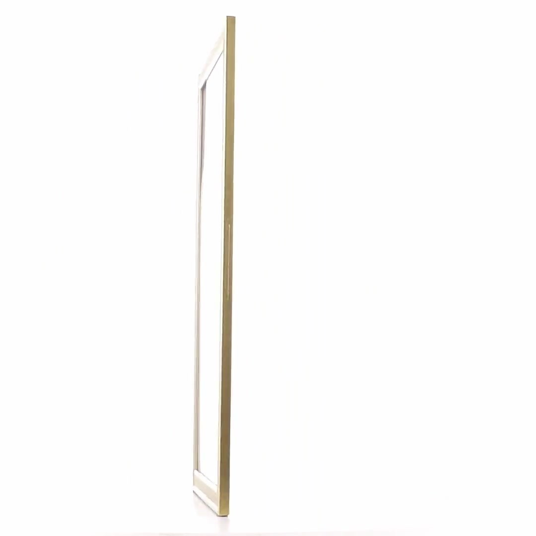 Porto gold photo frame A3