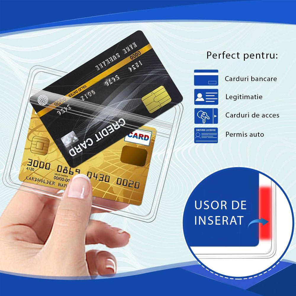 Suport legitimatie PVC orizontala HO85292 - Green Print
