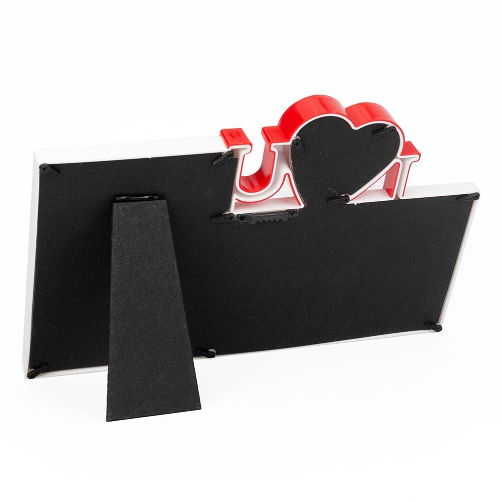 Rama foto I LOVE YOU rosu 2 poze 8302R - Green Print