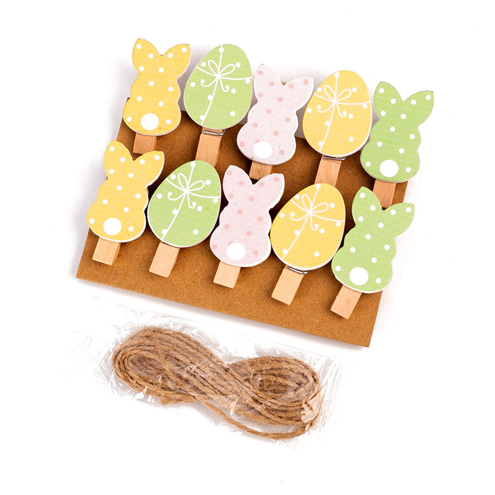 Mini clesti decorativi PASTE1 - set 10 buc
