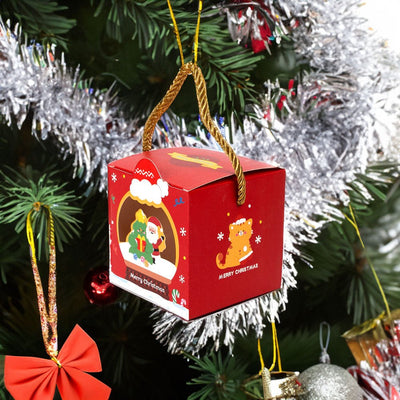 Cutie cani 3D Craciun cu maner de sfoara B7186540 - Green Print