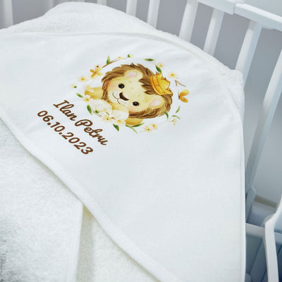 Prosop prima baita cu gluga sublimabila TH8487101 - Green Print