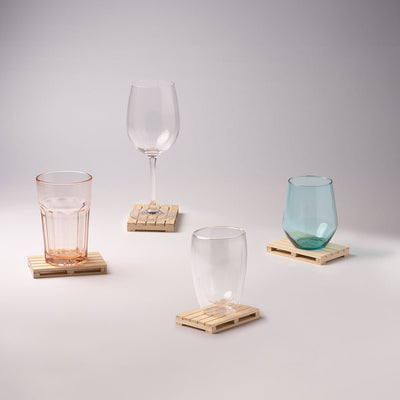 Suport de pahar mini palet PV1381S129 - Green Print