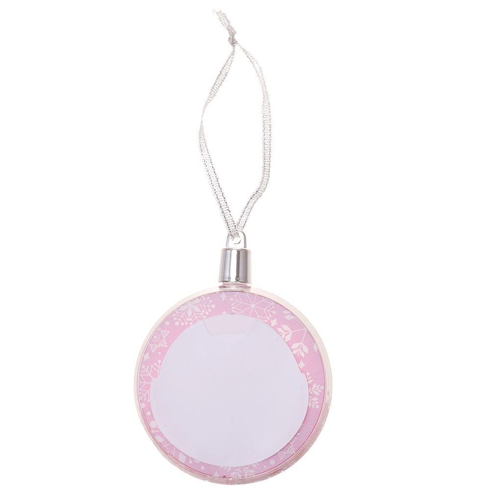 Glob foto rotund cu lichid pentru brad