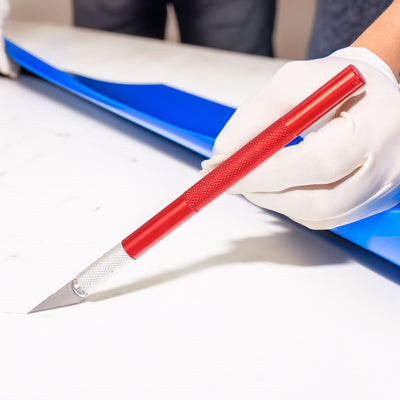 Cutter de precizie cu lame de rezerva - tip bisturiu MC154985 - Green Print