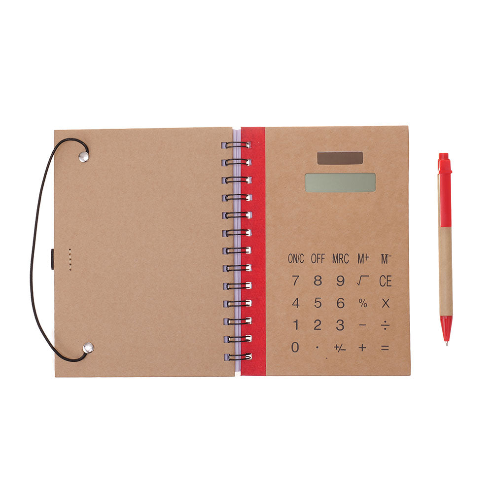 Agenda cu calculator si pix 13x18
