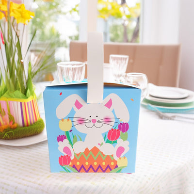 Cutie cani tip cosulet de PASTE - Iepuras de Primavara B496315 - Green Print