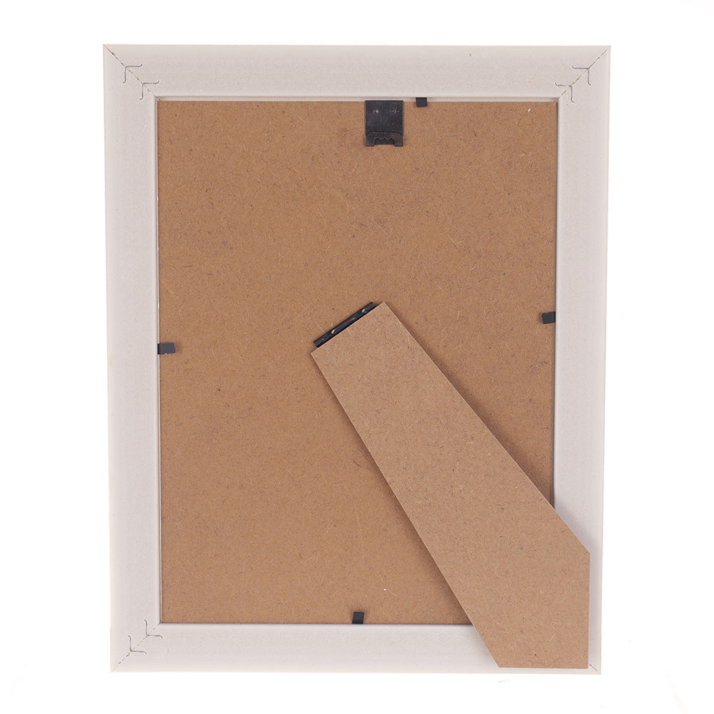 Rama foto Barrio alb+auriu rose A5