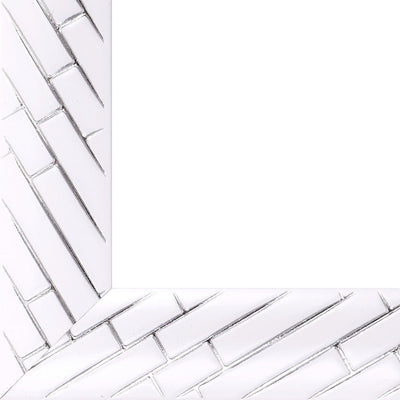 Rama foto Barrio alb+argintiu A5 FP07101A5 - Green Print