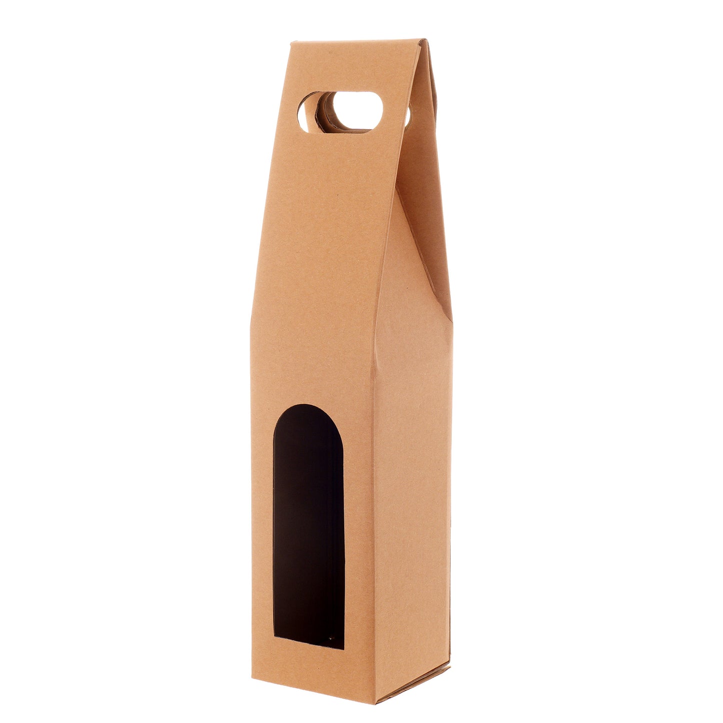 Cardboard box for wine bottle