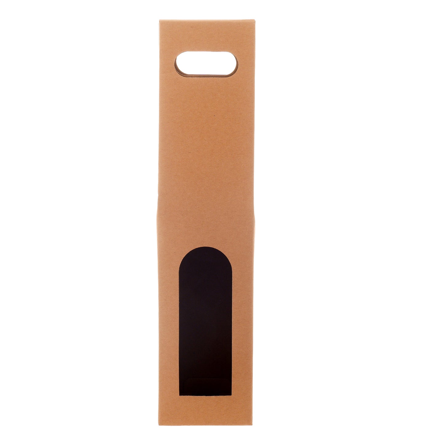 Cardboard box for wine bottle