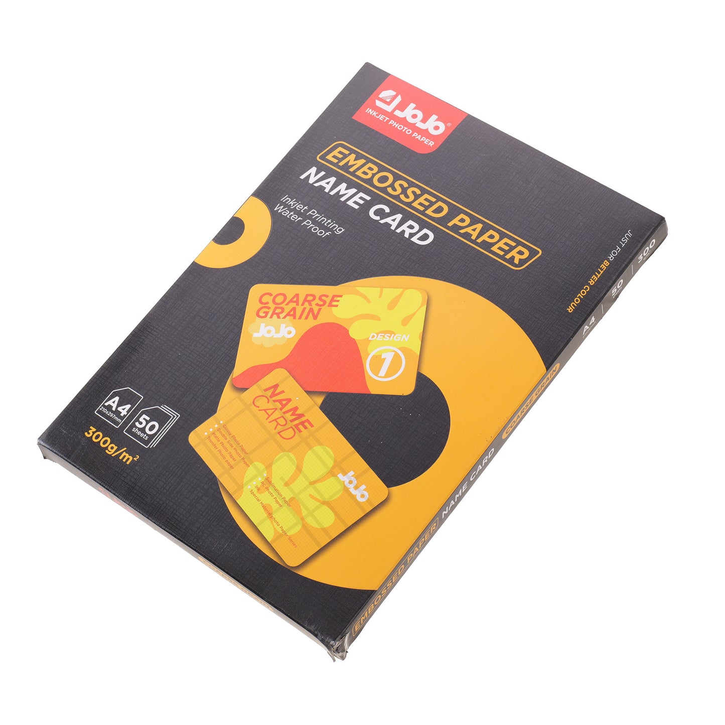 Hartie pentru carti de vizita premium texturata - top 50 coli A4