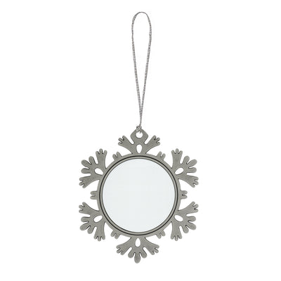 Metal Christmas Tree Ornament FULG2 - Sublimation