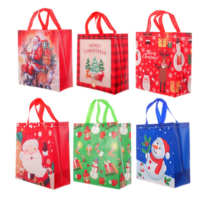 Christmas gift textile bag 29x27