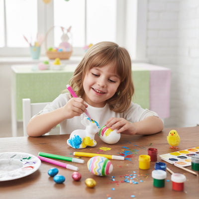 Színezhető húsvéti készlet gyerekeknek