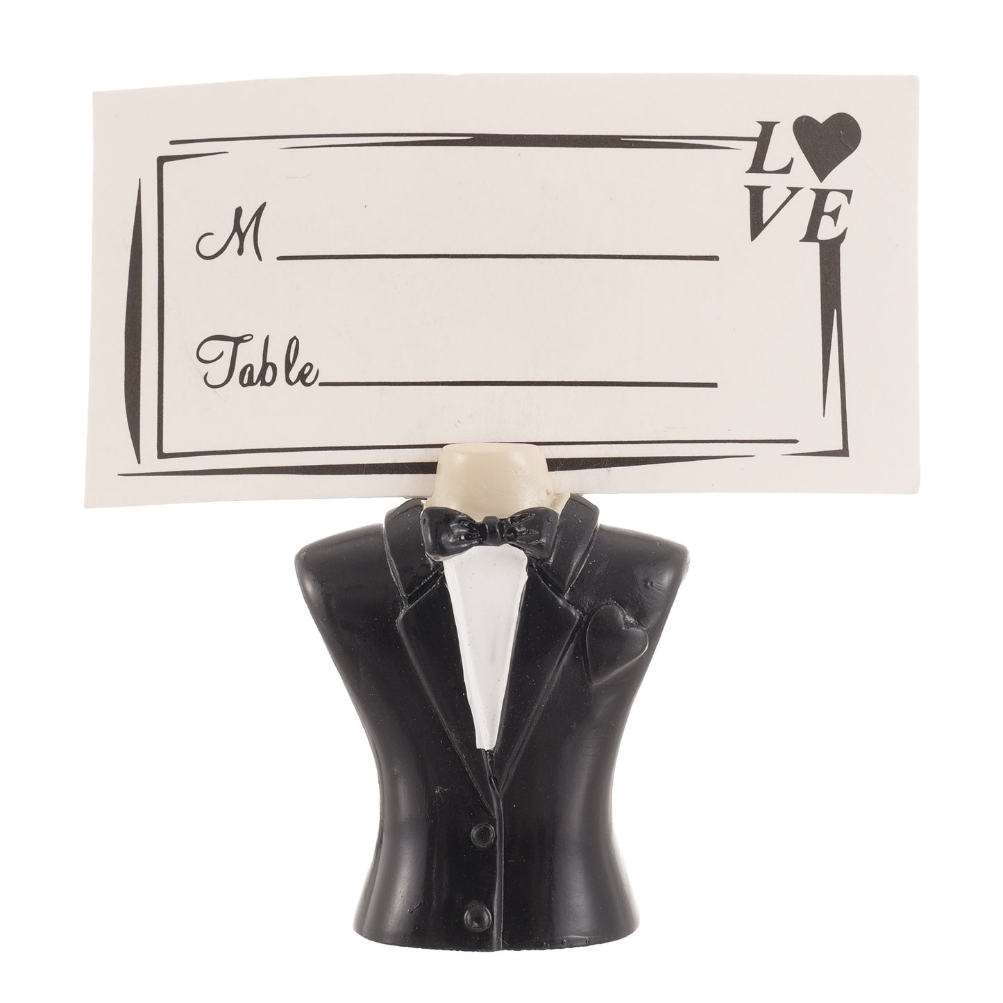 Metal holder for table numbers and place cards - MIRE