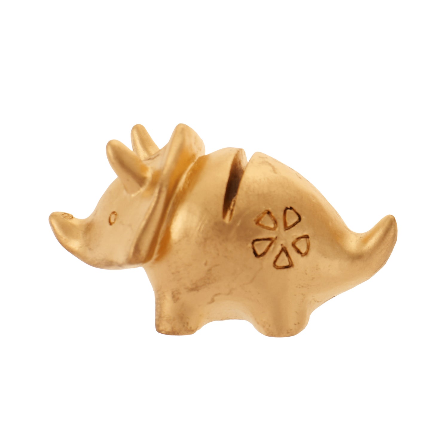 Metal holder for table numbers and place cards - DINOSAUR1