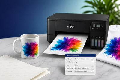 Setări Imprimantă Epson pentru Sublimare