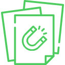 Folie magnetica - Foaie - Green Print