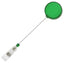 Clips retractabil verde
